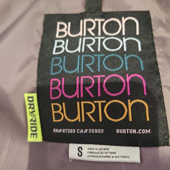 BURTON Winter Jacket Women's S Grey/Black - Picture 3 of 9